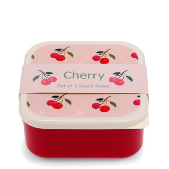 boîtes à goûter (lot de 3) - little cherry