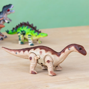 wind-up dinosaur toy - brontosaurus