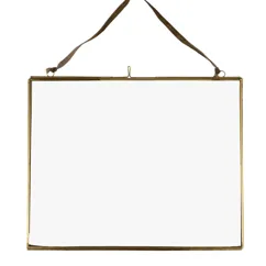 landscape hanging brass frame 25x20cm landscape hanging brass frame 25x20cm