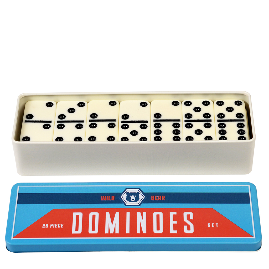 dominoes in a tin - wild bear