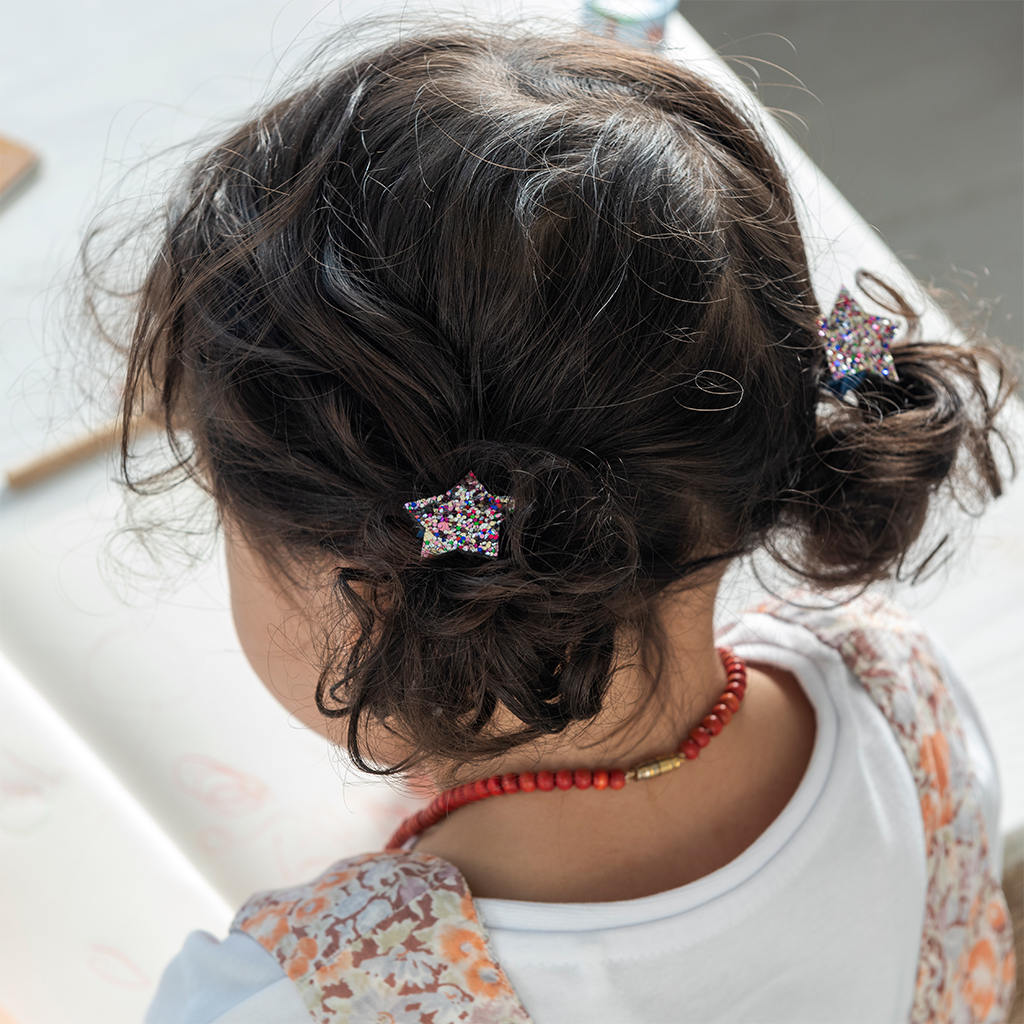 glitter star hair bands (set of 4) - fairies in the garden