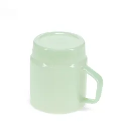 tasse à café empilable en verre 280ml - vert menthe tasse à café empilable en verre 280ml - vert menthe