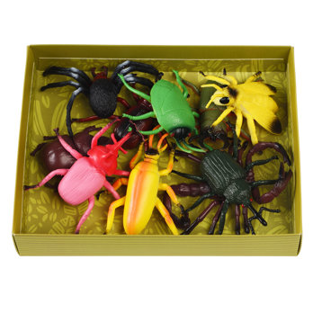 assorted creepy crawlies (box of 10)