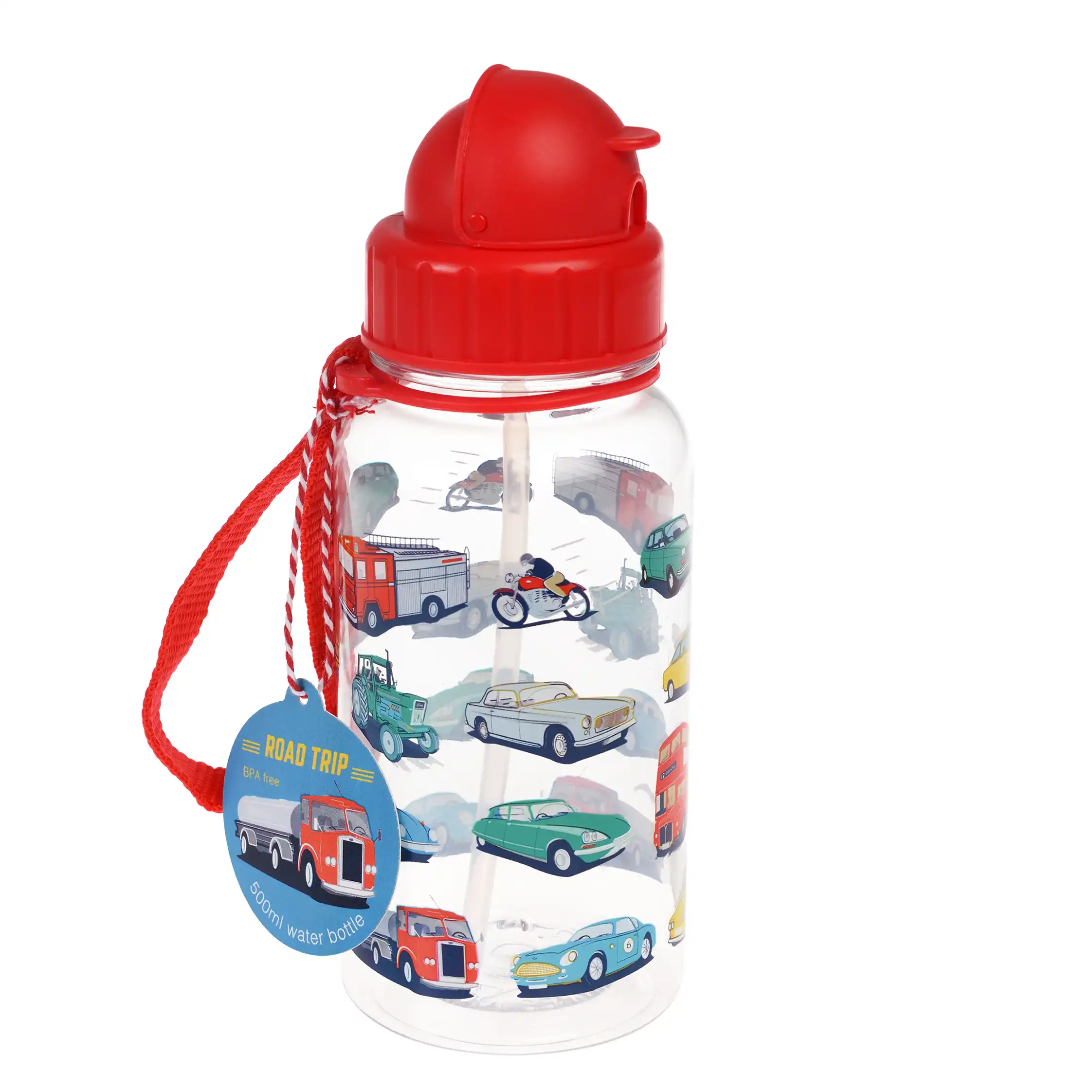 botella agua de viaje 500ml road trip