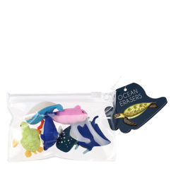 gommes océan (lot de 6)