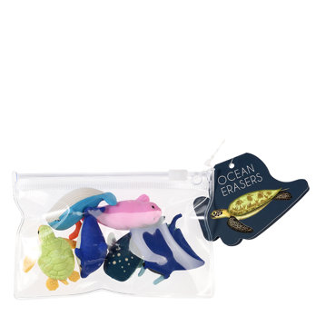 radiergummi-set ocean (6-teilig)