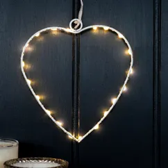 small metal heart led light (14cm) small metal heart led light (14cm)