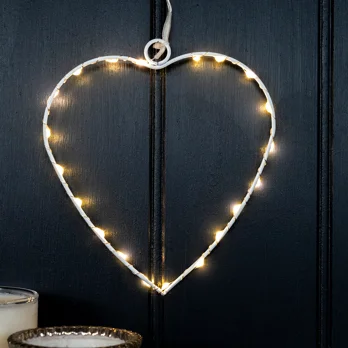 small metal heart led light (14cm) small metal heart led light (14cm)