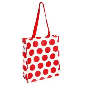 sac à provisions spotlight rouge sur blanc sac à provisions spotlight rouge sur blanc