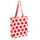 shopping bag - red on white spotlight