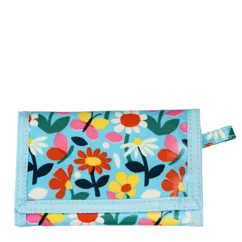 Butterfly Garden Borsa Da Bagno Per Bambini – Trousse In Tela Cerata Con Farfalle, 23x17 Cm