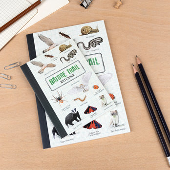 liniertes notizbuch a5 nature trail