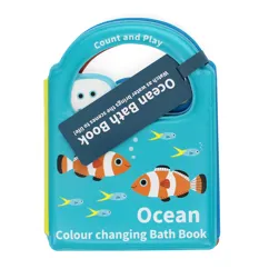 colour changing bath book - ocean colour changing bath book - ocean