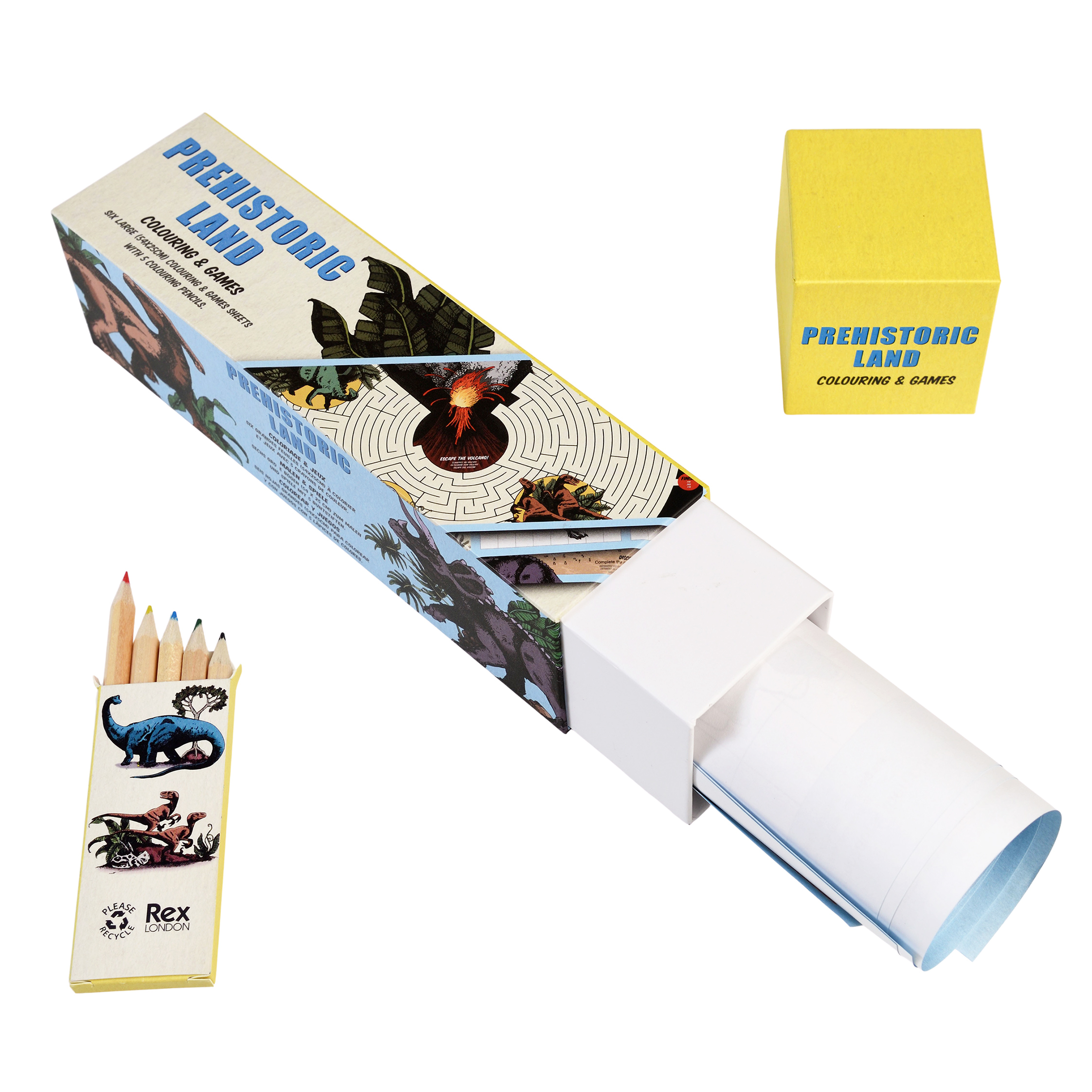 activity set - prehistoric land