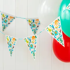 paper bunting (3 metres) - wild wonders paper bunting (3 metres) - wild wonders