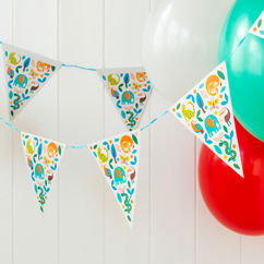 paper bunting (3 metres) - wild wonders