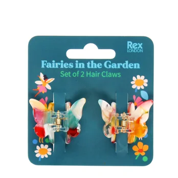 mini pinces à cheveux papillon (lot de 2) - fairies in the garden mini pinces à cheveux papillon (lot de 2) - fairies in the garden