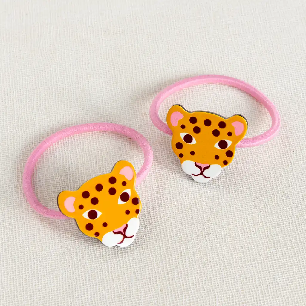 haargummis wild wonders leopard (2-er set)