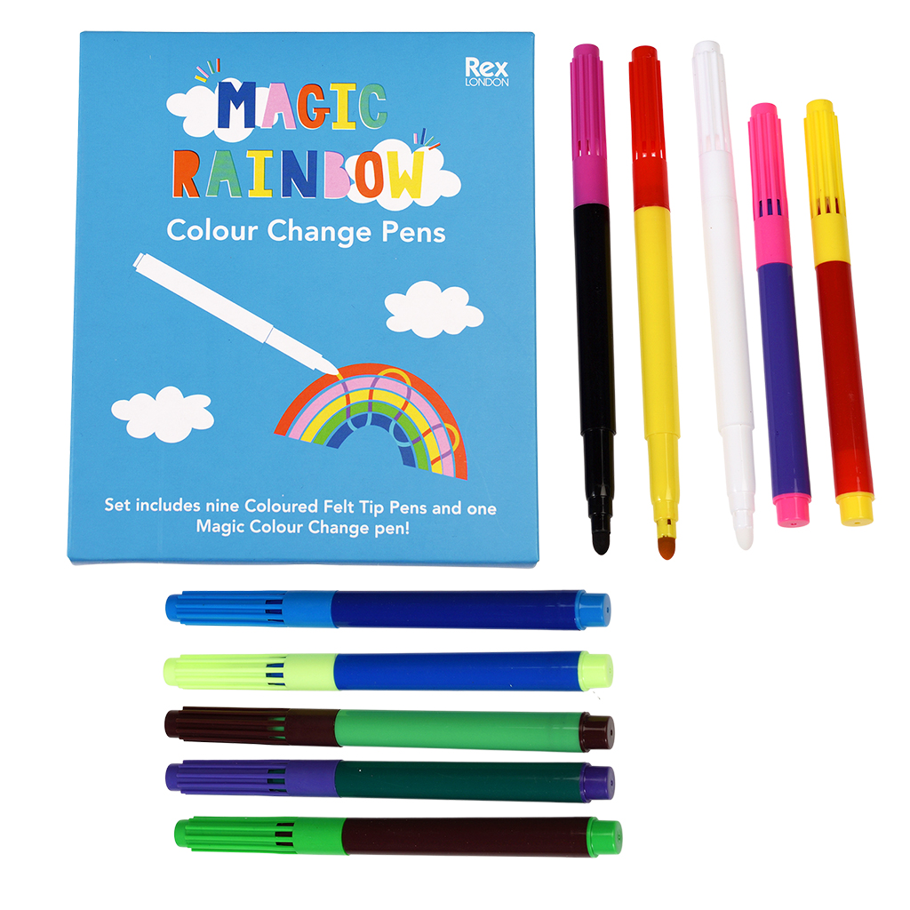 magic colour change pens