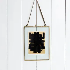 hanging brass frame 15x10cm hanging brass frame 15x10cm