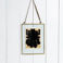 cadre photo a supendre laiton 15 x 10cm