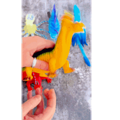 squishy - dragon à deux têtes