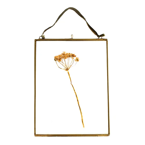 hanging brass frame 15x20cm