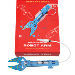 make your own hydraulic powered robot arm