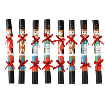 mini-weihnachtsbaumdekoration nutcracker soldier (packung mit 8 stück) mini-weihnachtsbaumdekoration nutcracker soldier (packung mit 8 stück)