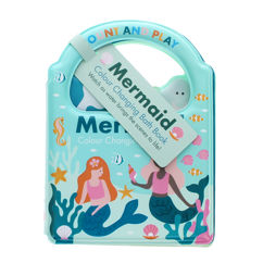 colour changing bath book - mermaids