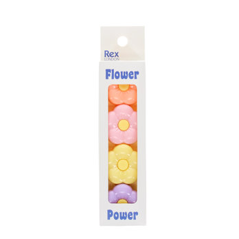ensemble de surligneurs empilables - flower power