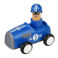 action-rennauto mit druckantrieb blau