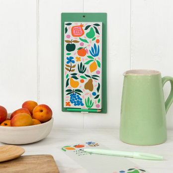 fruits magnetic shopping list