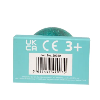 glitter bouncy ball - blue owl glitter bouncy ball - blue owl