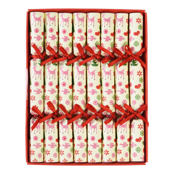 mini tree decorations (pack of 8) - 50s christmas