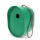 oval bamboo fibre birdhouse - green