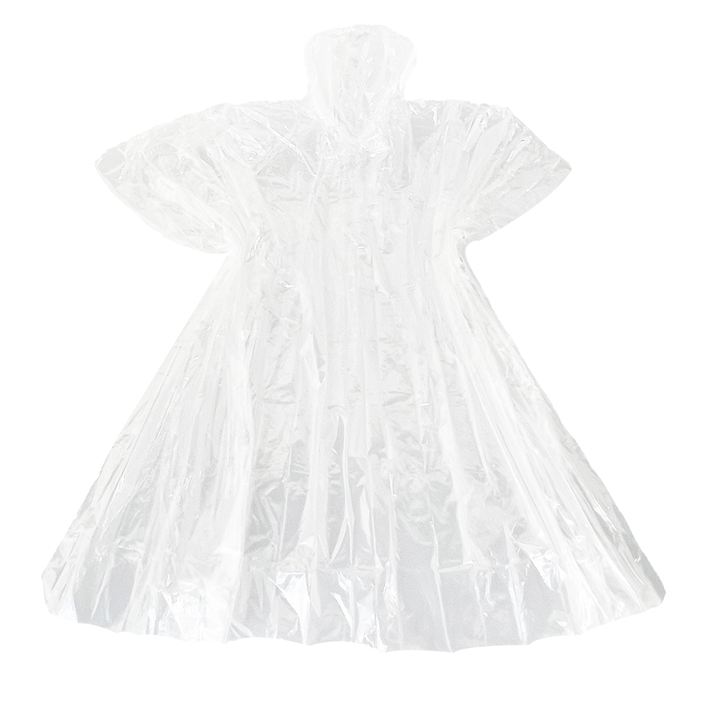 poncho de pluie d'urgence - boîte bleue