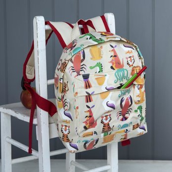 kinderrucksack colourful creatures