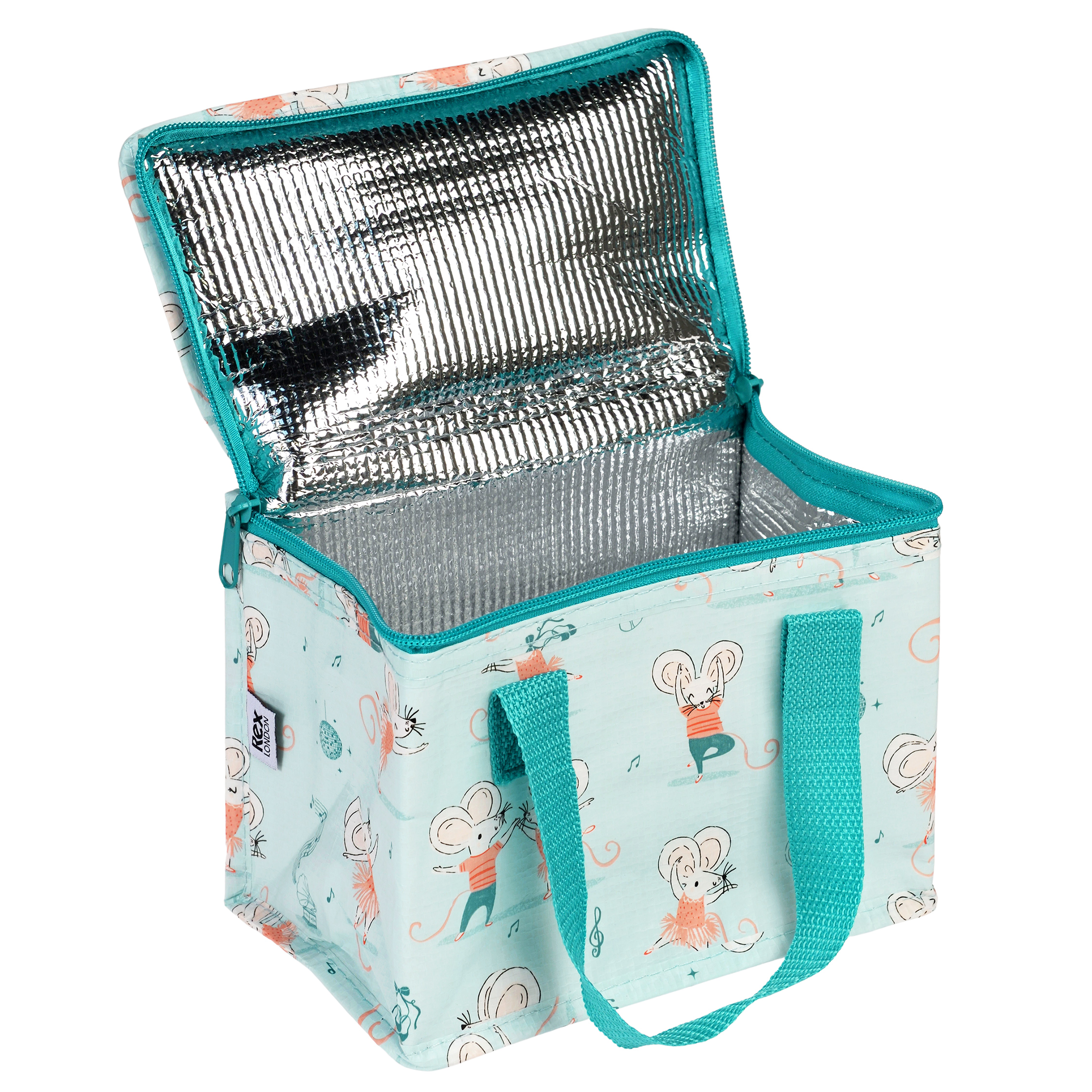 insulated lunch bag - mouse ballet