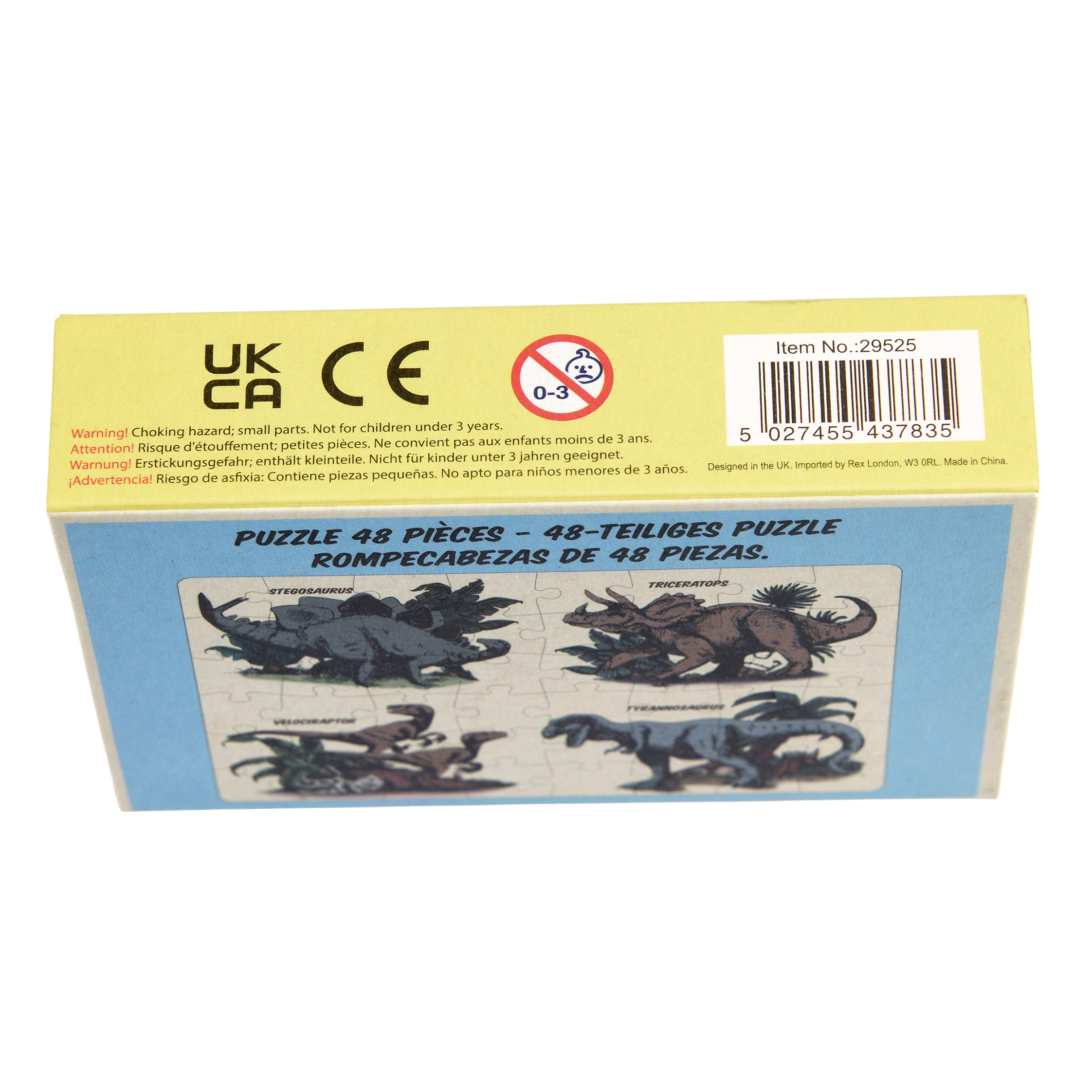 matchbox jigsaw puzzle - prehistoric land