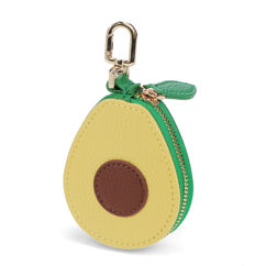 avocado coin purse key chain