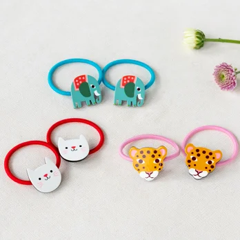 elephant hair tie (set of 2) - wild wonders elephant hair tie (set of 2) - wild wonders