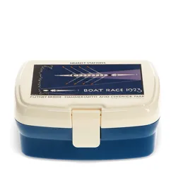 lunch box with tray - tfl vintage poster "boat race" lunch box with tray - tfl vintage poster "boat race"