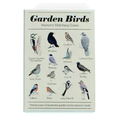 memory game (40 pieces) - garden birds memory game (40 pieces) - garden birds