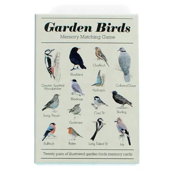 memory game (40 pieces) - garden birds memory game (40 pieces) - garden birds