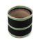 round jute storage baskets (set of 2) - natural & black