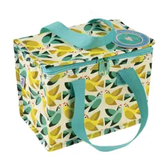insulated lunch bag - love birds