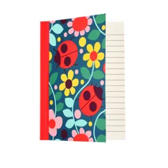 cuaderno rayas a6 ladybird
