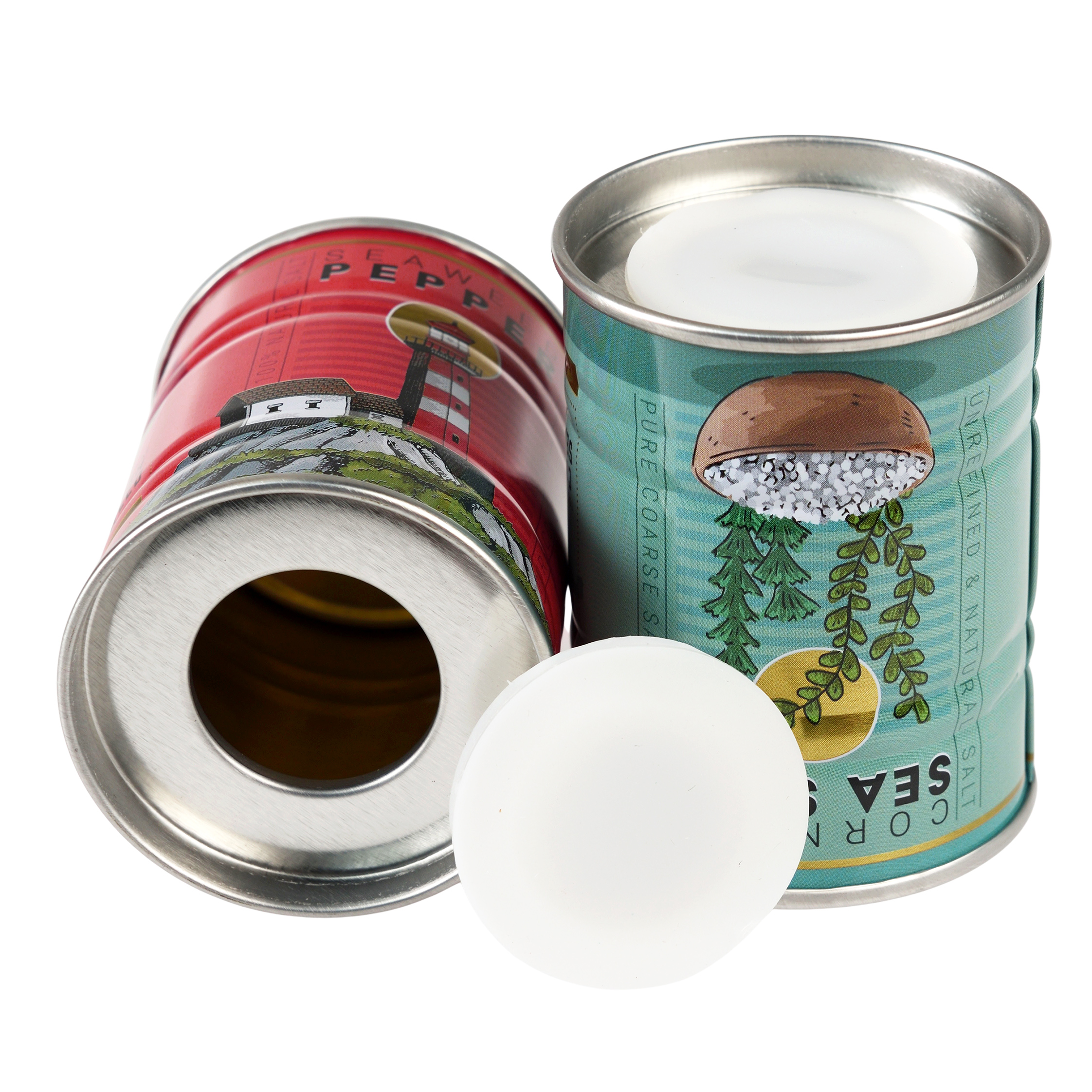 cornish salt and pepper shakers