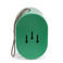 oval bamboo fibre birdhouse - green